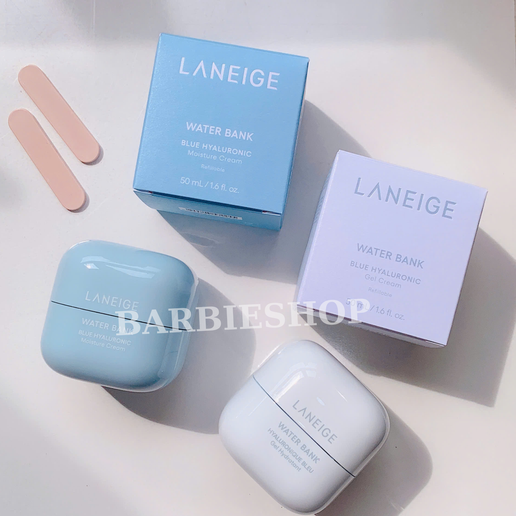 Kem Dưỡng Laneige Water Bank Blue Hyaluronic Moisture Cream / Gel Cream 50ml