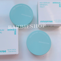 Phấn phủ nén Innisfree Pore Blur - No Sebum Mineral Pact (NEW)