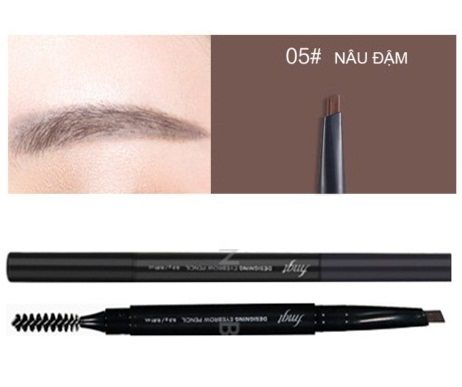 Chì Kẻ Mày 2 Đầu The Face Shop Designing Eyebrow Pencil