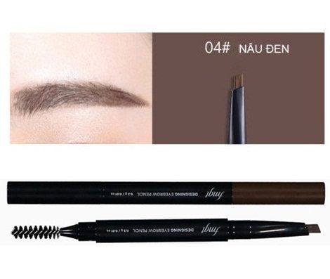 Chì Kẻ Mày 2 Đầu The Face Shop Designing Eyebrow Pencil