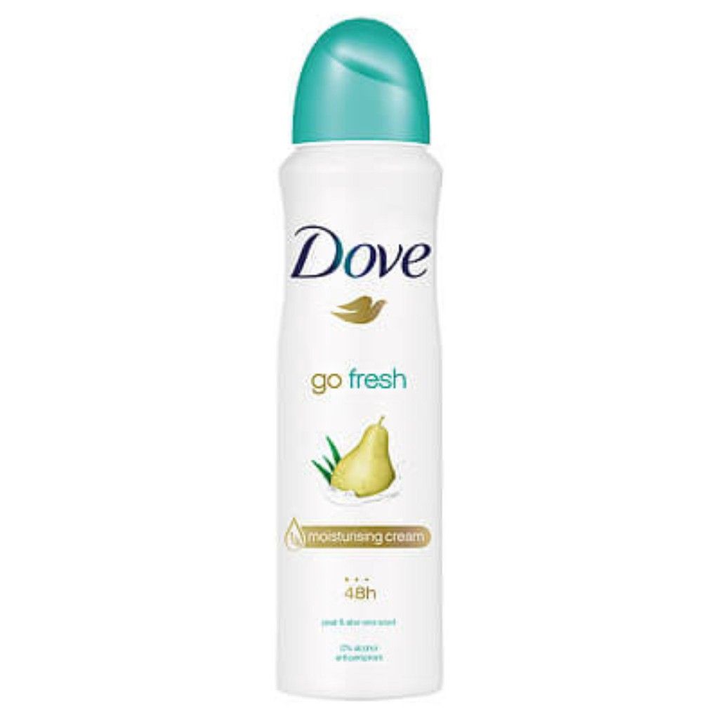 Xịt Khử Mùi Dove Go Fesh 150ml - 250ml
