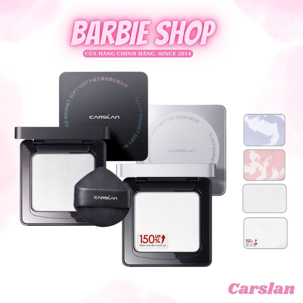 Phấn Nén Carslan Black Magnet Soft Mist Powder 8g