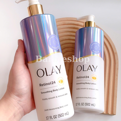 [Bản Mỹ] Dưỡng Thể Olay Body Retinol24 Body Lotion 502ml