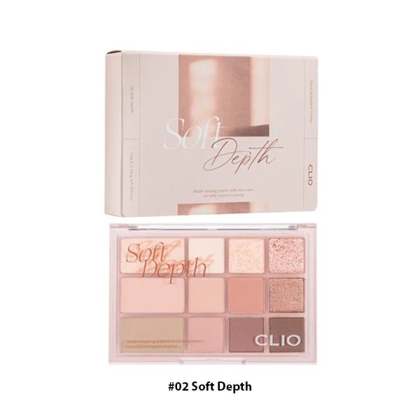 Màu Mắt 12 Ô Clio Shade & Shadow Palette
