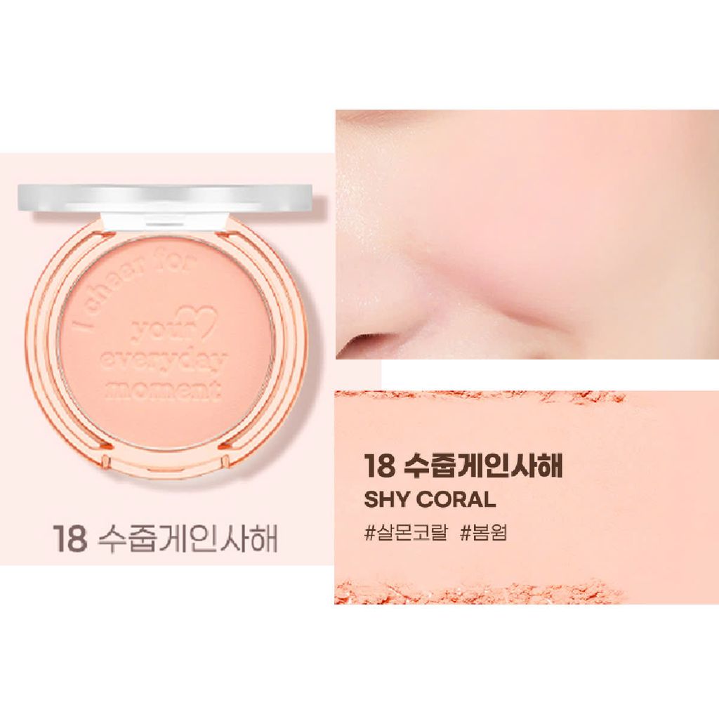 Phấn Má Hồng Peripera Pure Blushed Sunshine Cheek