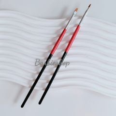 Cọ Kẻ Eyeliner - cây dài - đen đỏ