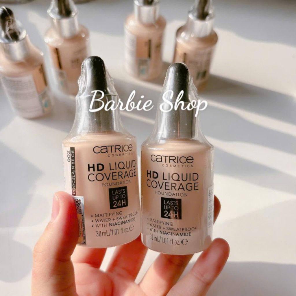 Kem Nền Catrice Hd Liquid Coverage 24H - 30ml
