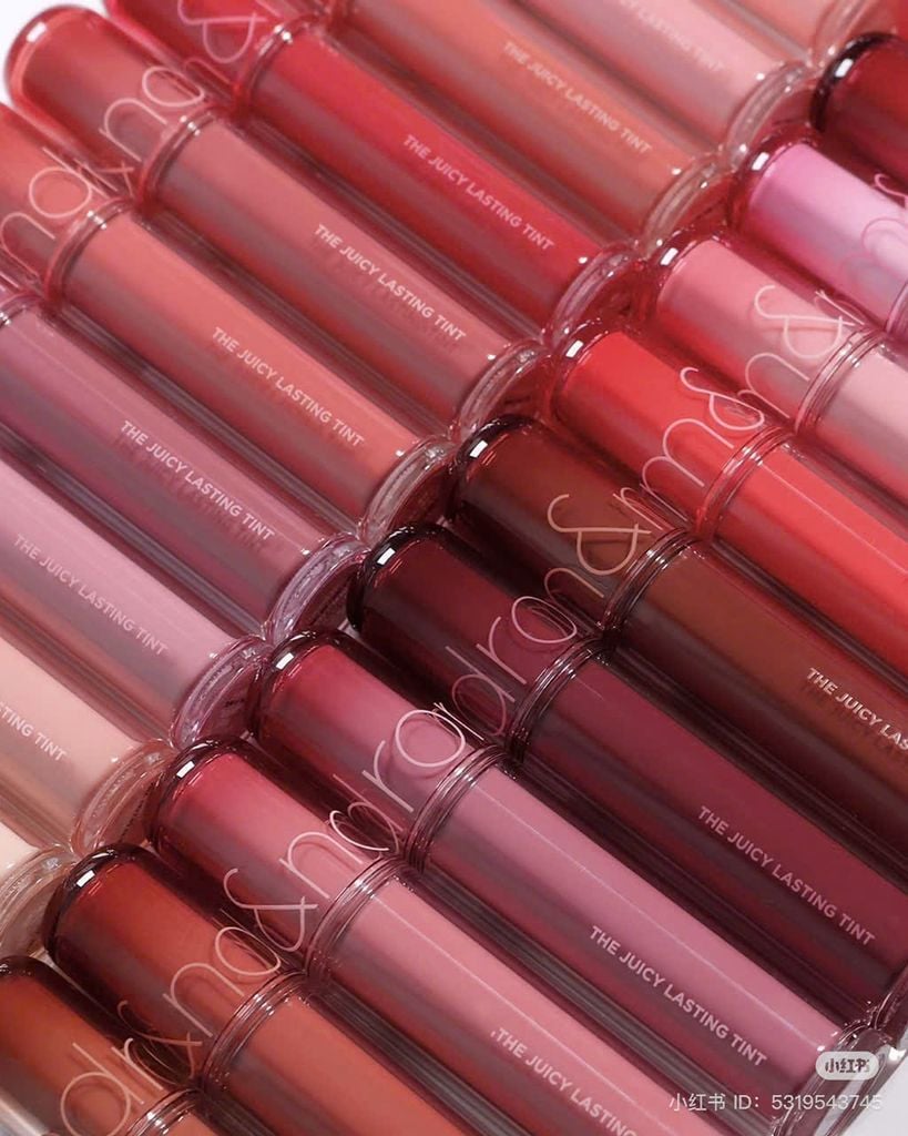 [ MẪU MỚI ] Son bóng Romand The Juicy Lasting Tint (tặng 1 mút mini)
