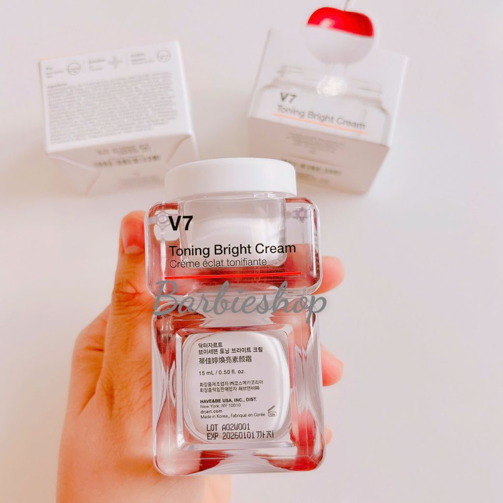 Kem Dưỡng Trắng Da Dr.Jart+ V7 Toning Light 15ML/50ML