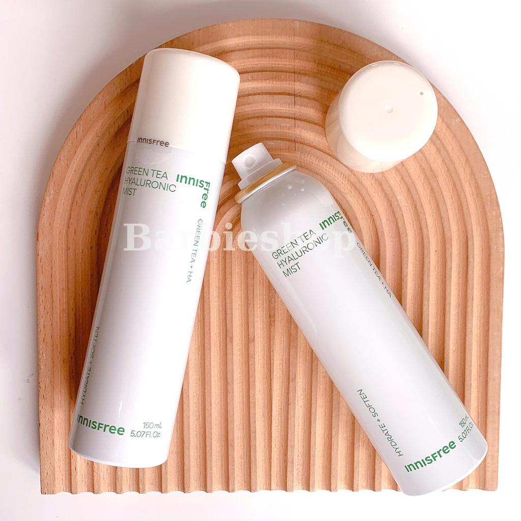 Xịt khoáng dưỡng ẩm trà xanh INNISFREE Green Tea Hyaluronic Mist 150mL