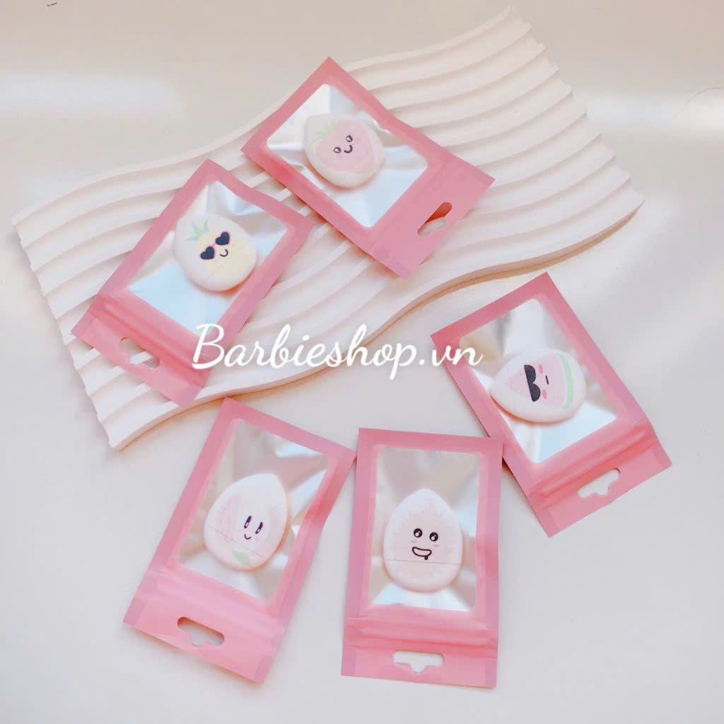 Mút Trang Điểm Mini - Mút Tán Má Hồng