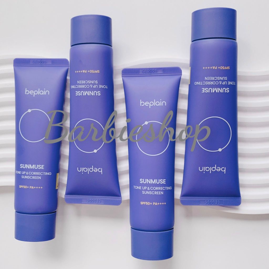 Kem Chống Nắng Beplain Sunmuse Nâng Tone - Kiềm Dầu - Dưỡng Ẩm - Tone Up SPF50+++ 50ml