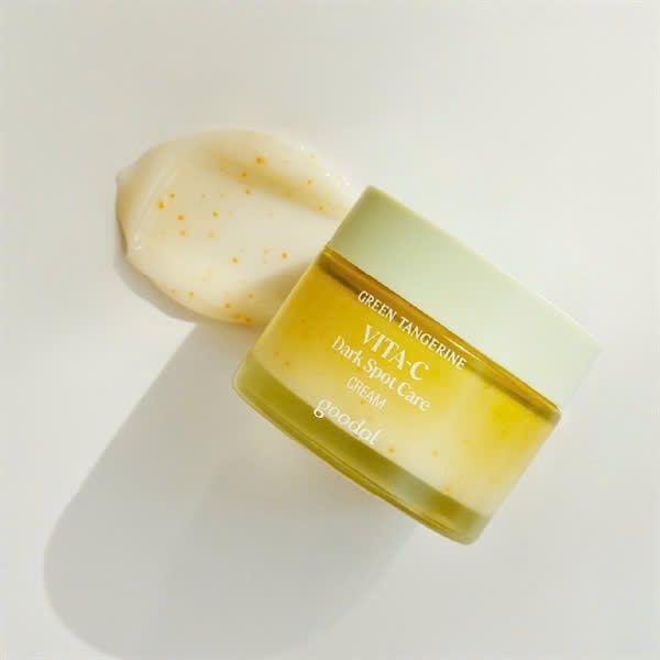 Kem Dưỡng trắng da Goodal Premium Snail Tone Up Cream 30ml & Vita-C Dark Spot Care 50ml