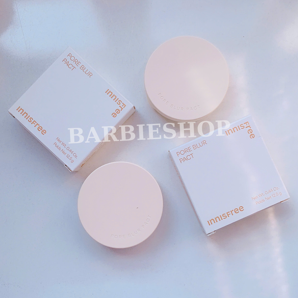 Phấn phủ nén Innisfree Pore Blur - No Sebum Mineral Pact (NEW)