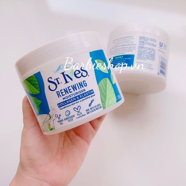 Kem Dưỡng Ẩm St.Ives Renewing Collagen& Elastin 283g