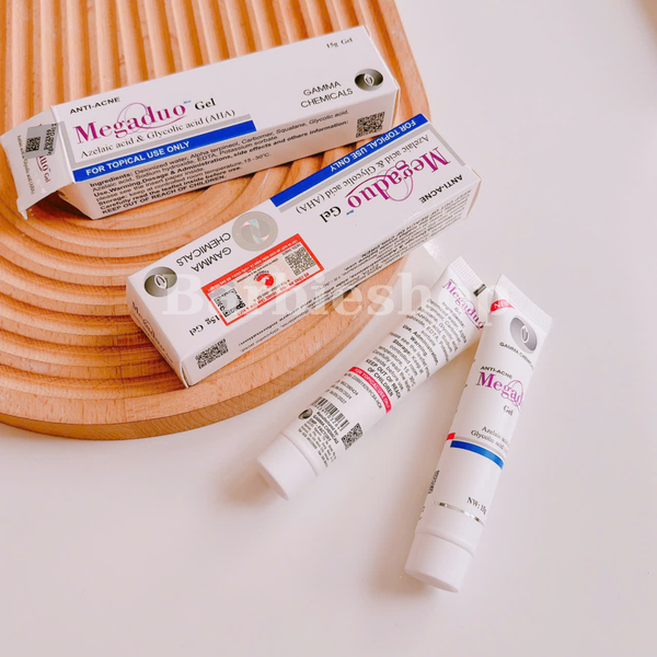 Gel Giảm Mụn Megaduo Azelaic acid & Glycolic acid 15g