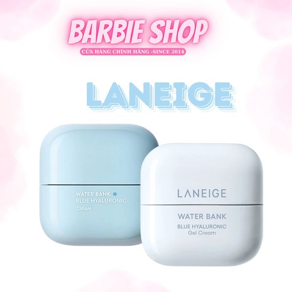 Kem Dưỡng Laneige Water Bank Blue Hyaluronic Moisture Cream / Gel Cream 50ml