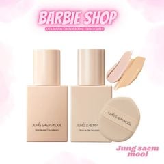 Kem Nền Jung Saem Mool Skin Nuder Foundation SPF 50+ PA++++ 30ml - Kèm Bông Mút