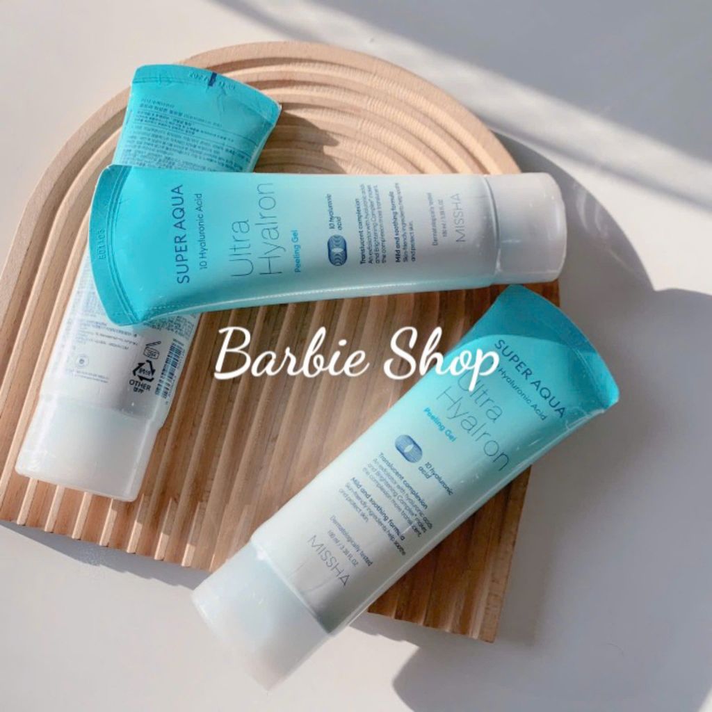 Gel Tẩy Tế Bào Chết MISSHA Super Aqua Ultra Hyalron Peeling Gel 100ml