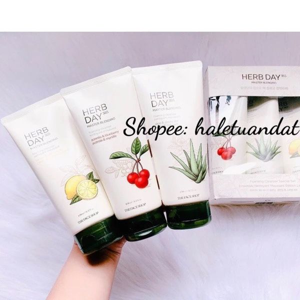 Sữa Rửa Mặt Herb Day 365 The Face Shop 170ml