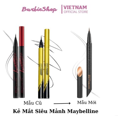 Kẻ Mắt Maybelline Siêu Mảnh Chống Trôi Hyper Power