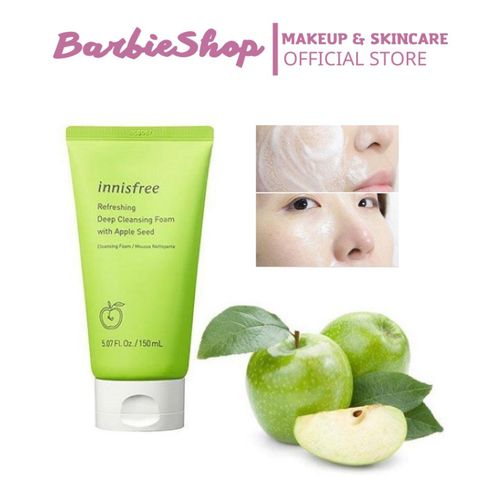 Sữa Rửa Mặt Innisfree Apple Seed Soft Cleansing Foam 150ml