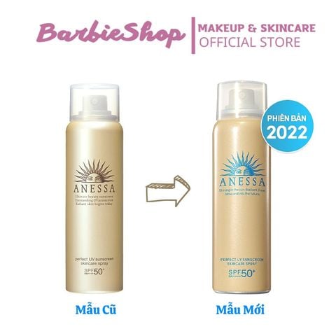 Xịt Chống Nắng Bảo Vệ Da Hoàn Hảo Anessa Perfect UV Sunscreen Skincare Spray A SPF50+/PA++++ 60g