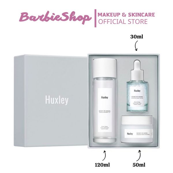 Set 3 Món Cấp Nước Cho Da Huxley Hydration Trio