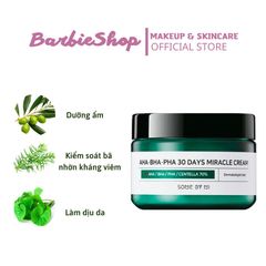 Kem Dưỡng Some By Mi AHA-BHA-PHA 30 Days Miracle Cream 60G