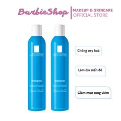 Nước Xịt Khoáng La Roche-Posay Serozinc Làm Sạch & Giảm Bóng Nhờn 300ml