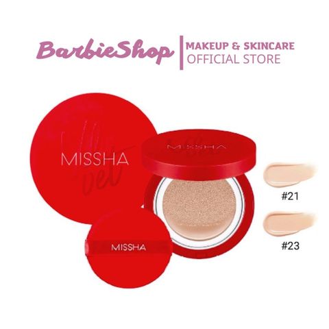 Phấn Nước Missha Velvet Finish Cushion Đỏ Phiên Bản Mới 15g