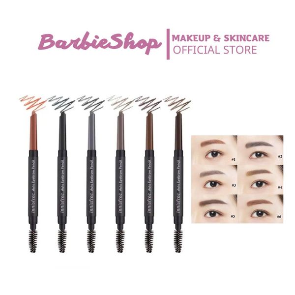 Chì Kẻ Mày Innisfree Auto Eyebrow Pencil 0.3g