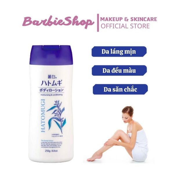 Sữa Dưỡng Thể Sáng Da Kumano Hatomugi The Body Lotion 250g