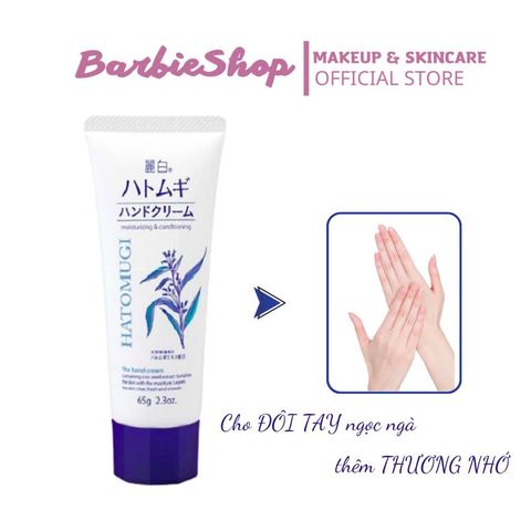 Kem Dưỡng Tay Hatomugi The Hand Cream 65g