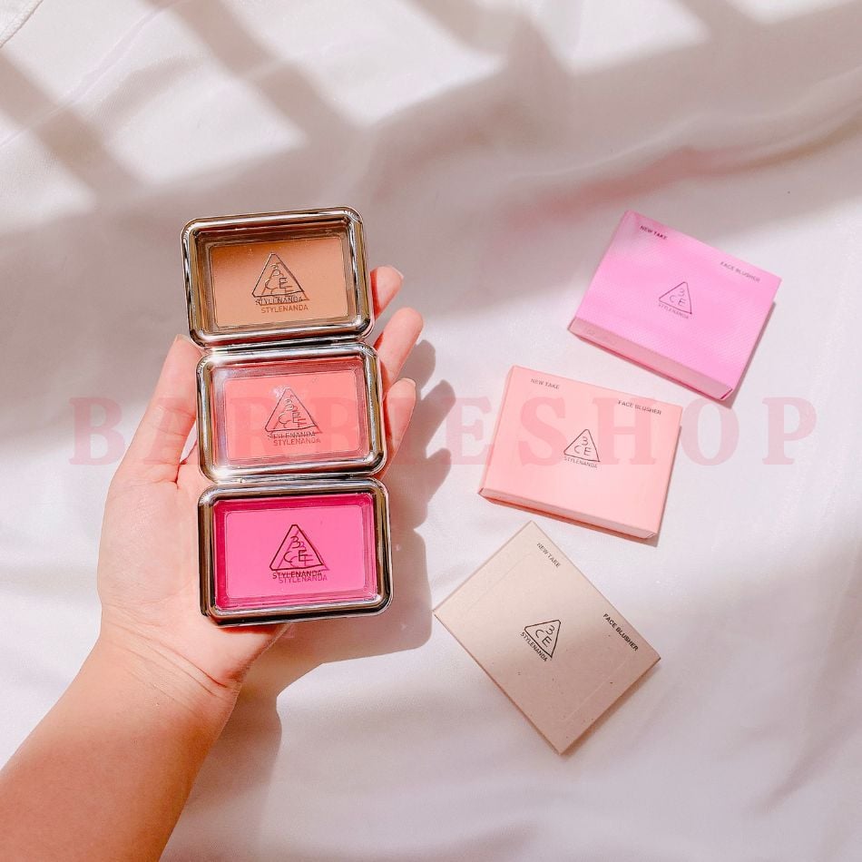 Phấn Má Hồng 3CE New Take Face Blusher ( Soft Whisper )