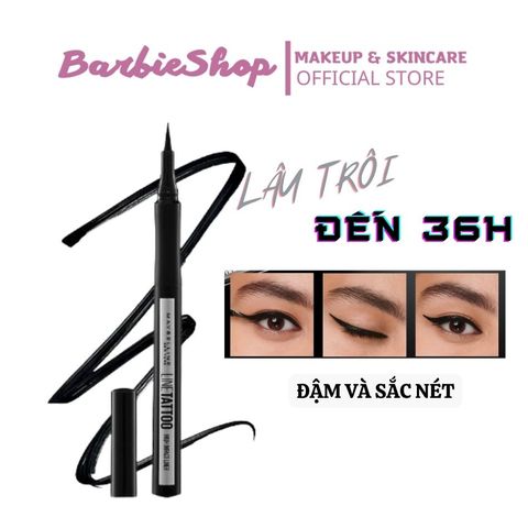 Kẻ Mắt Maybelline Line Tattoo High Impact Liner - Màu Intense Black 1g