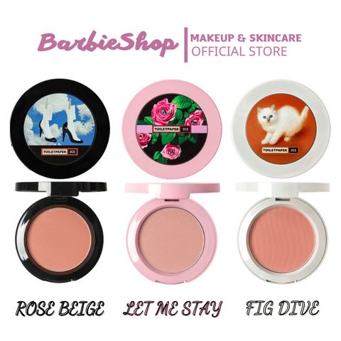 [3ce X Toiletpaper] Phấn Má Hồng 3ce Mood Recipe Face Blush - Rose Beige , Let Me Stay , Fig Dive ( Phiên Bản Giới Hạn )