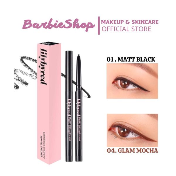 Eyeliner Siêu Mảnh Bút Kẻ Mắt Dạng Sáp Lilybyred Starry Eyes Am9 To Pm9 Slim Gel Eyeliner (0.14g)