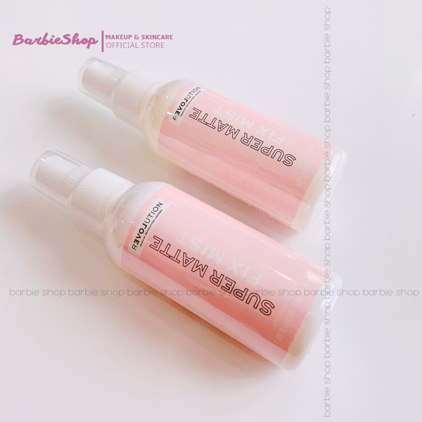 Xịt Khóa Nền Dưỡng Ẩm Kiềm Dầu Lâu Trôi Make Up Revolution Fix Mist 50ml