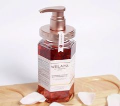 Sữa Tắm Trắng Da Weilaiya Niacinamide & Perfume Rose Whitening Shower Gel 450ml