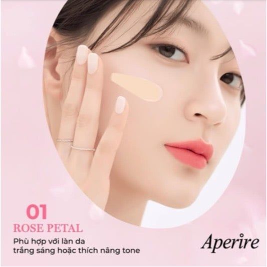 Phấn Nước Aperire Day Cream Cover Cushion SPF50+ PA++++ 13g