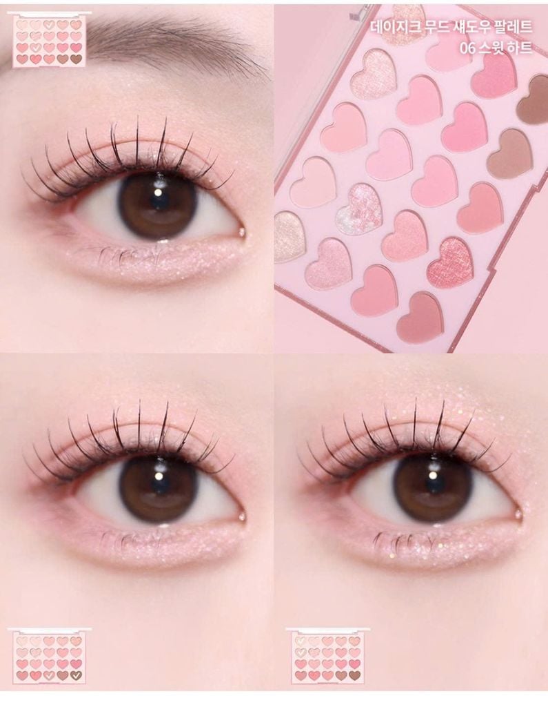 Bảng Mắt 20 ô Dasique Mood Shadow Palette Color Atelier Collection