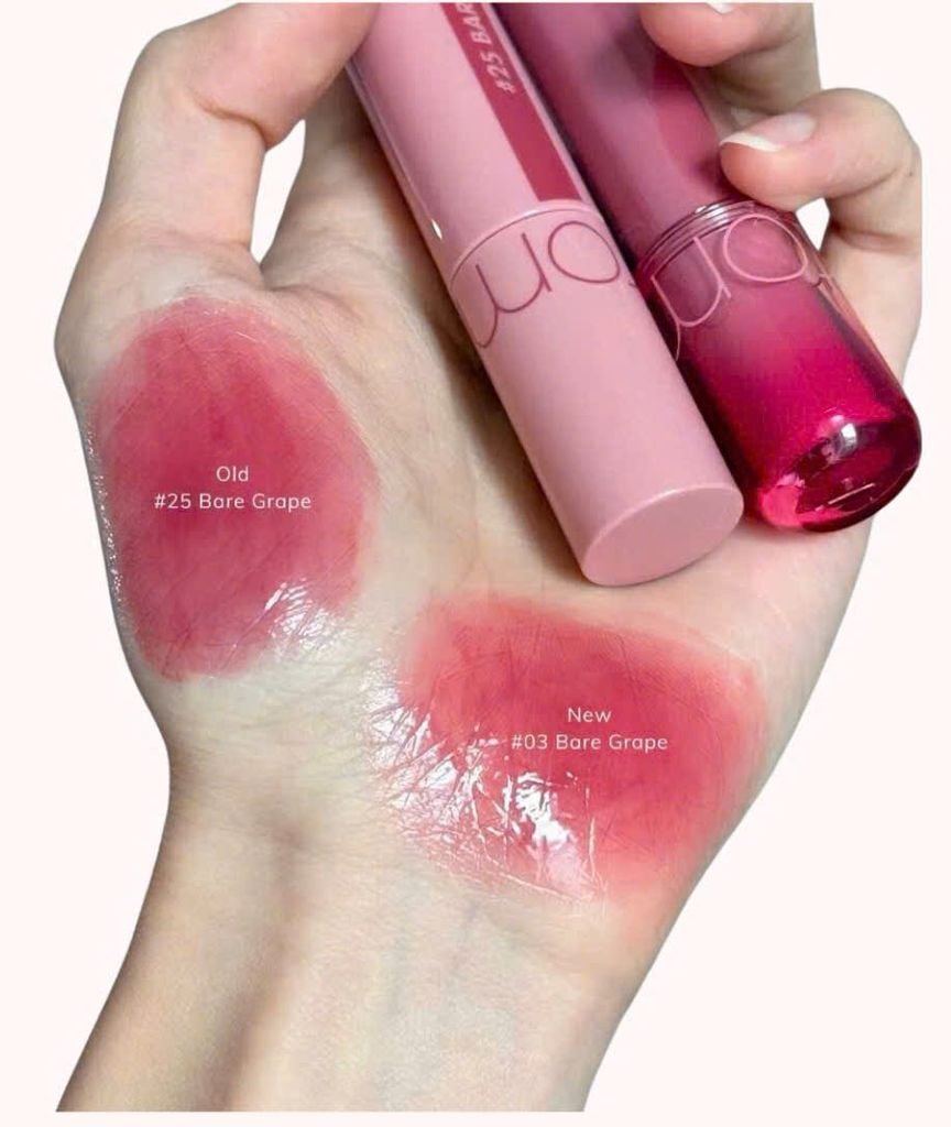 [ MẪU MỚI ] Son bóng Romand The Juicy Lasting Tint (tặng 1 mút mini)