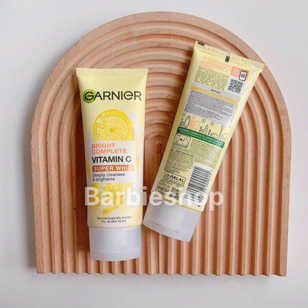 Sữa Rửa Mặt Tạo Bọt Hỗ Trợ Dưỡng Sáng Da Garnier Light Complete Brightening Whip Foam 50ML - 100ML