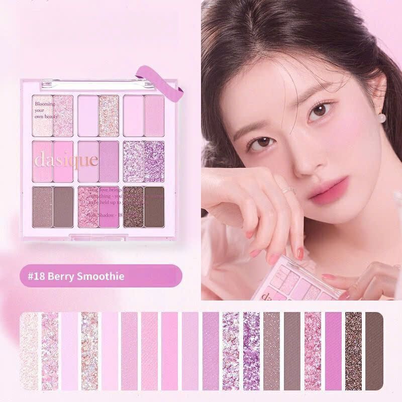 Bảng Phấn Mắt 9 Ô Dasique Shadow Palette 7g Đủ Màu