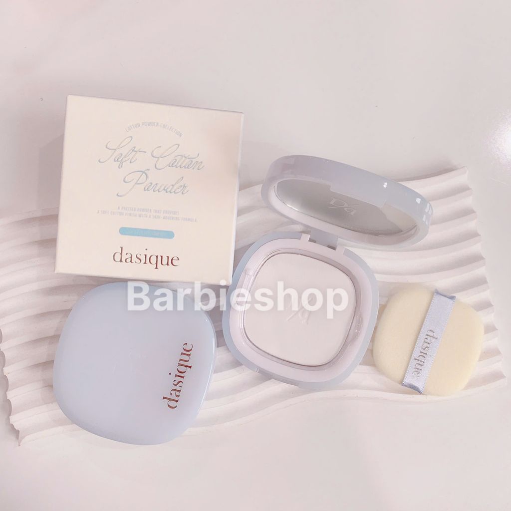 Phấn phủ nén Dasique soft Cotton Powder 4g -ko màu -kiềm dầu
