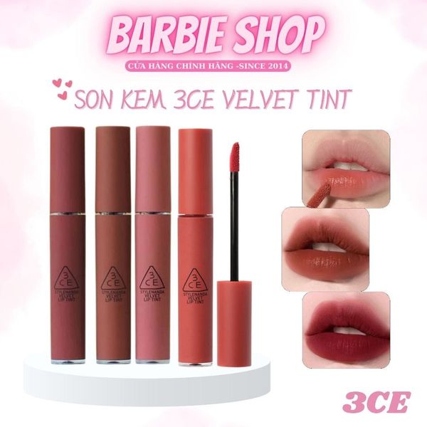 Son Kem Lì 3CE Velvet Lip Tint 4g