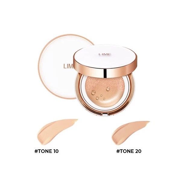 Phấn Nước Kiềm Dầu Che Phủ Hoàn Hảo LIME Real Cover Pink Cushion SPF 50+/PA+++ 20g