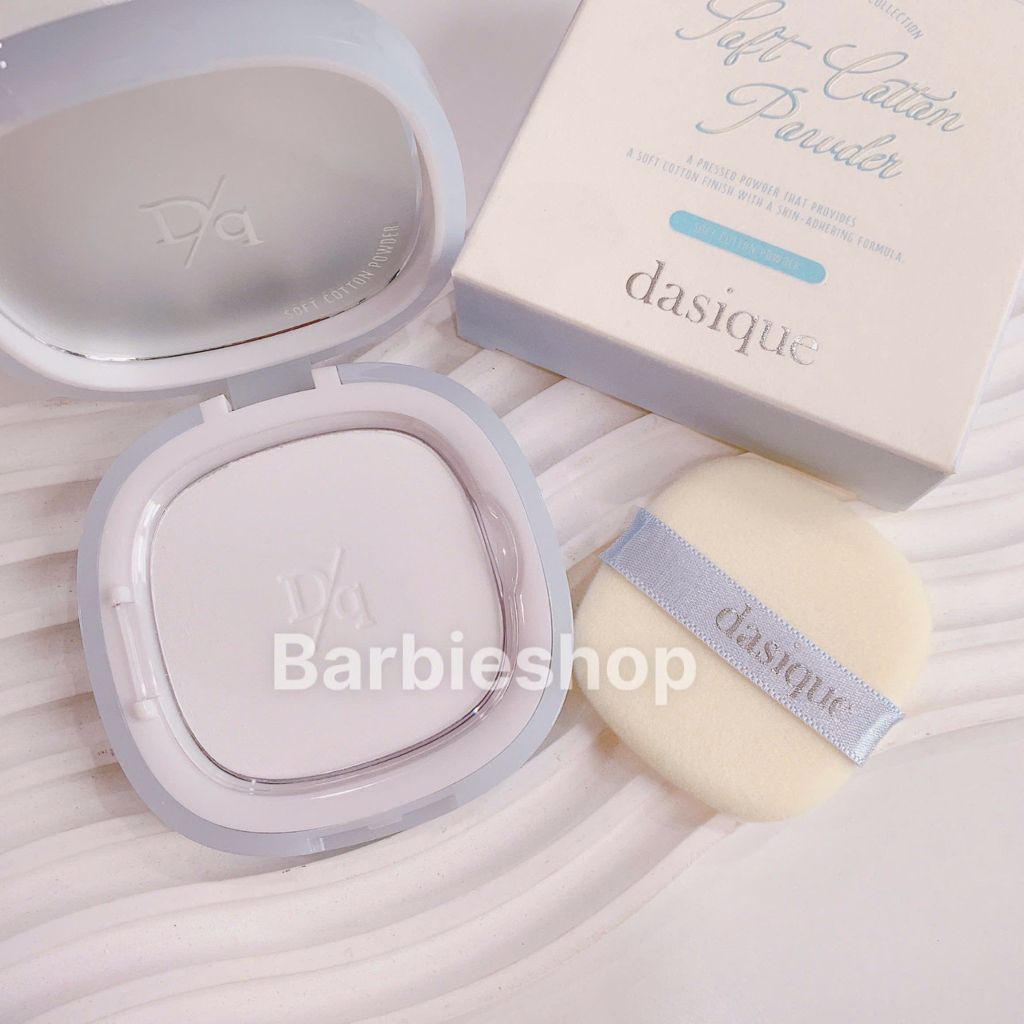 Phấn phủ nén Dasique soft Cotton Powder 4g -ko màu -kiềm dầu