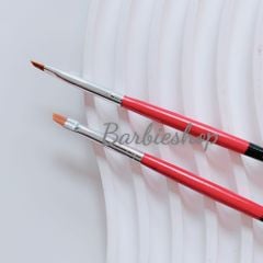 Cọ Kẻ Eyeliner - cây dài - đen đỏ